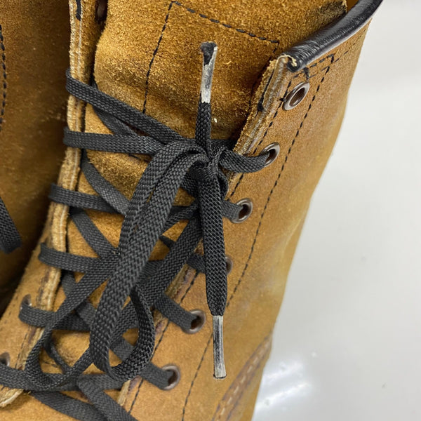 【曜日割引対象外】 レッドウィング RED WING USA製 ブラックスミス 8 1/2 D スエード 9162 メンズ靴 ブーツ ワーク ブラウン 26.5cmサイズ 201-shoes1470 VB