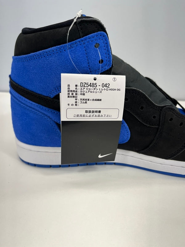 ジョーダン JORDAN NIKE AIR JORDAN 1 RETRO HIGH OG ROYAL BLUE ナイキ エア ジョーダン 1 レトロ リイマジンド DZ5485-042 メンズ靴 スニーカー ブルー 28cm 101sh-2175