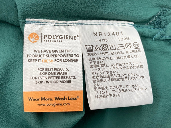 ザノースフェイス THE NORTH FACE Hikers' SHIRT ハイカーズシャツ アウトドア スナップボタン NR12401 長袖シャツ ロゴ グリーン Sサイズ 104MT-2177