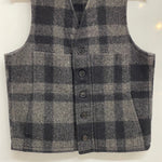 【曜日割引対象外】 フィルソン FILSON 90's マッキーノ ウール ベスト USA製 ベスト ブラック 38サイズ 201MT-4326 VB