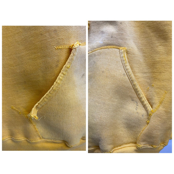 【曜日割引対象外】 ヴィンテージ vintage ~60's プルオーバー パーカ イエロー 201MT-4886 VB