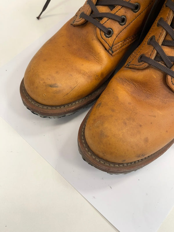 レッドウィング RED WING BECKMAN ROUND BOOTS ベックマン ラウンドトゥ  9013 メンズ靴 ブーツ ワーク ブラウン 25cm 101sh-2118