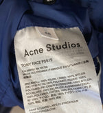 アクネストゥディオズ Acne Studios TONY FACE PSS15 ナイロンコーチジャケット ライトアウター 長袖 サイズ46 ジャケット ネイビー 101MT-3641