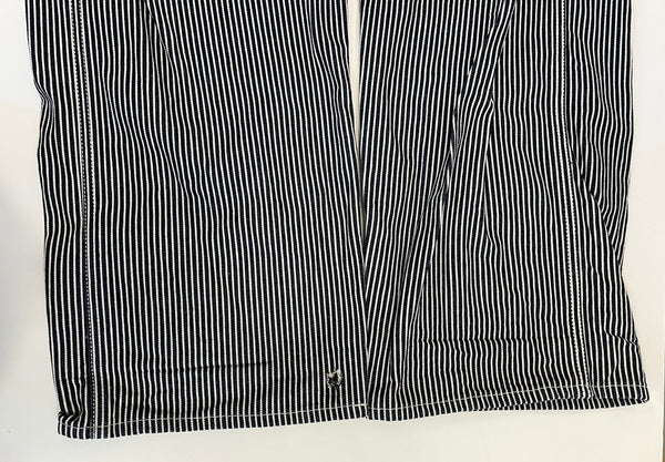 バンソン VANSON Leathers ヒッコリー デニム ペインターパンツ ワークパンツ ジーンズ カーゴパンツ ネイビー 38インチ 101MB-645