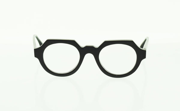 ジャックデュラン Jacques Durand PRASLIN 248-002 ポンメガネ 眼鏡・サングラス 眼鏡 ブラック 103G-130