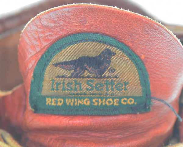 レッドウイング RED WING 90s アイリッシュセッター 93年製 半円犬タグ 90's メンズ靴 ブーツ ワーク ブラウン 103S-1155