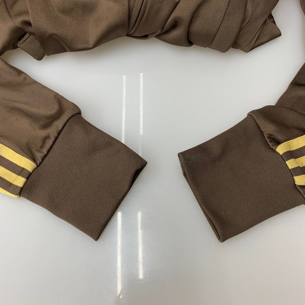 アディダス adidas 90s トラックジャケット 万国旗タグ ATP復刻 ジャケット ブラウン 201MT-4265