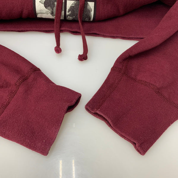 シュプリーム SUPREME 16AW Sumo Hooded パーカ ワインレッド Mサイズ 201MT-4309