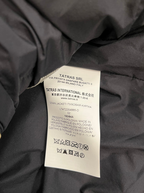 タトラス TATRAS NOKO ノーカラーライトダウンジャケット 黒  ジャケット ブラック サイズ02 101LT-223