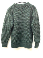 アテナデザイン Athena Designs ポップコーン編み ニット セーター グリーン 601LT-25