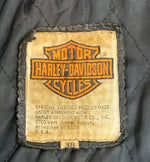 ハーレーダビットソン Harley-Davidson レザージャケット M-65 ジャケット 無地 ブラック 38サイズ 201MT-2320