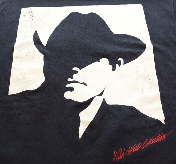 ヴィンテージ Vintage マルボロ Marlboro カウボーイ ポケット Tシャツ COWBOY Pocket Tee 90's Made in USA 90年代 90s シングルステッチ Tシャツ ブラック 103MT-2876