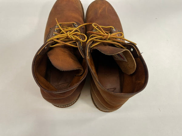 レッドウィング RED WING 6-inch Classic Round 6インチ クラシックラウンド ワークブーツ レザーブーツ 9111 メンズ靴 ブーツ ワーク ブラウン USA 9D 101sh-2319