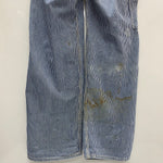 【曜日割引対象外】 リー Lee 50's ヒッコリーストライプ つなぎ・オーバーオール ブルー 201MB-1047 VB