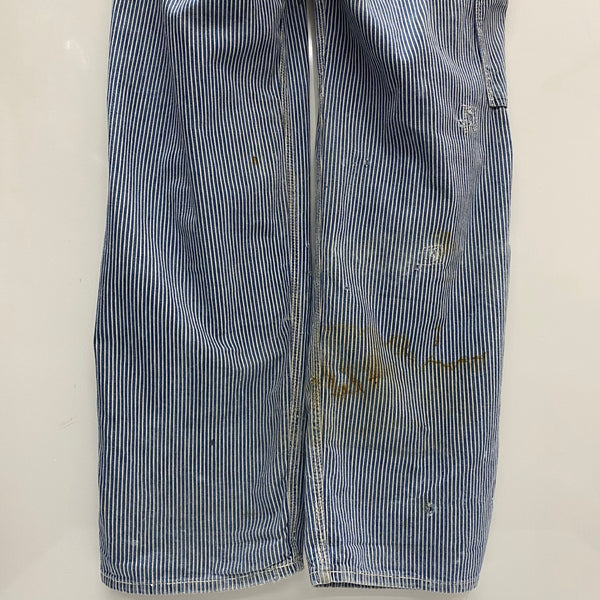 【曜日割引対象外】 リー Lee 50's ヒッコリーストライプ つなぎ・オーバーオール ブルー 201MB-1047 VB