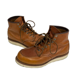 レッドウィング RED WING IRISH SETTER 6" MOC ブーツ 犬タグ復刻  アイリッシュセッター ゴールドラセット モックトゥ 9875 ブラウン メンズ靴 ブーツ ワーク ブラウン US10 28cm 101sh-1847