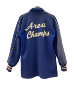 ヴィンテージ vintage 50s 50年代 BUTWIN バトウィン ボタスタ スタジャン アワードジャケット ワッペン フェード 青 ジャケット ブルー 104MT-1986