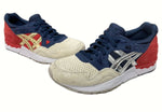 アシックス asics 23年製 × Concepts コンセプツ Gel-Lyte 5 Libertea ゲル ライト リバティー ローカット シューズ 白 赤 紺 1201A943-100 メンズ靴 スニーカー マルチカラー 27.5cm 104-shoes505