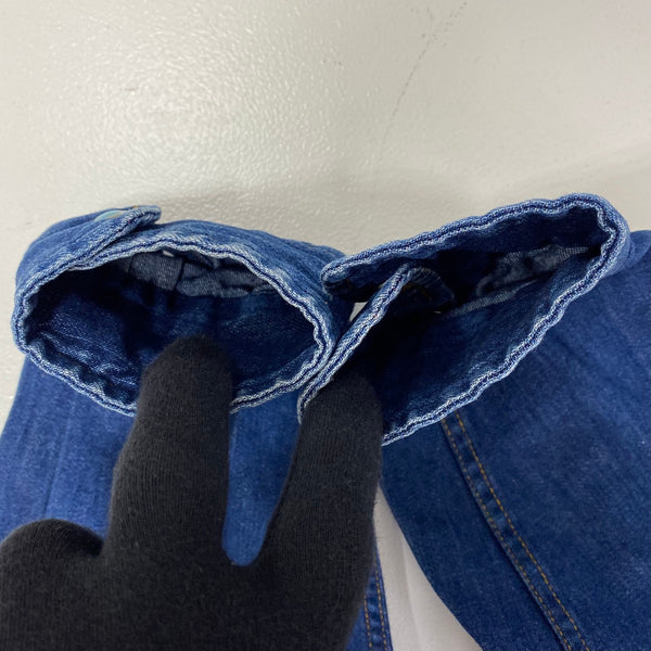 ラルフローレン Ralph Lauren 90's CHAPS チャップス FRONTIER デニムシャツ 長袖シャツ ブルー Lサイズ 201MT-3310