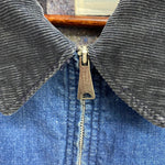 【曜日割引対象外】 ヴィンテージ vintage 70's Sears デニム ジップ ジャケット ジャケット ブルー Lサイズ 201MT-3948 VB