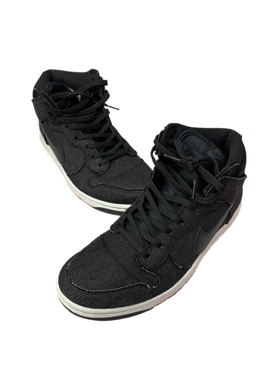 ナイキ NIKE Dunk CMFT Denim 705434-001 メンズ靴 スニーカー ロゴ ブラック 27.5cm 201-shoes789