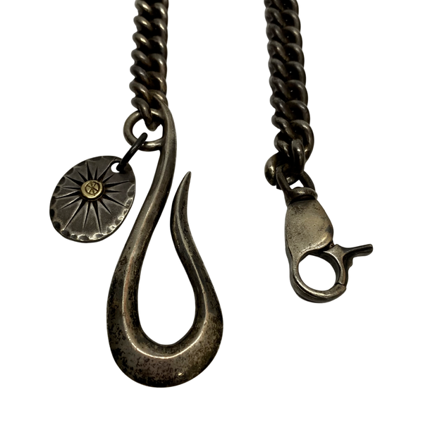 【曜日割引対象外】 【中古】ワンズワーカー ONE'S WORKER WALLET CHAIN ウォレットチェーン メンズジュエリー・アクセサリー その他 シルバー 201goods-582 VB