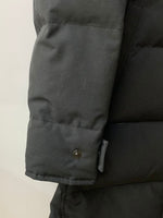 カナダグース CANADA GOOSE ブラックレーベル Shelburne Parka Black Label Heritage  3802LB コート ロゴ ブラック Sサイズ 201LT-289