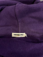 ア ベイシング エイプ A BATHING APE BABY MILO ベイビーマイロ フルジップパーカー フーディ 紫  XL パーカ パープル LLサイズ 101MT-5074