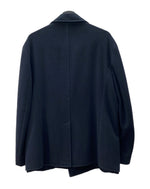 ミュウミュウ miu miu 90s 00s WOOL PEA COAT ウール ピー コート アーカイブ オールド アウター ジャケット 紺 サイズ 54 ジャケット 無地 ネイビー 104MT-1557