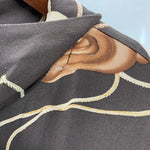 【曜日割引対象外】 サンサーフ SUN SURF Noh Mask 能面 アロハシャツ SS31609 半袖シャツ ブラウン Mサイズ 201MT-3826 VB