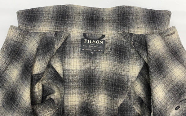 【曜日割引対象外】 フィルソン FILSON USA製 マッキーノクルーザージャケット オンブレ 8035-45-00006 ジャケット ブラック Mサイズ 201MT-4351 VB