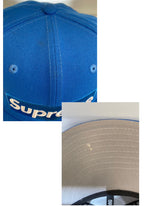 シュプリーム SUPREME Sharpie Box Logo New Era CAP ニューエラ コラボ Blue 帽子 メンズ帽子 キャップ ブルー 101hat-104