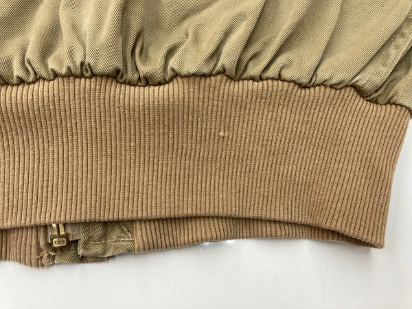 ダブルアールエル RRL 90s 90年代 三ツ星タグ A-2 TYPE フライトジャケット ブルゾン アウター ジャケット 無地 ベージュ Sサイズ 104MT-1996