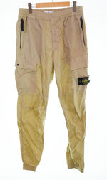 ストーンアイランド STONE ISLAND  21SS 刺繍ロゴパッチカーゴパンツ W32 741505284319 ボトムスその他 ベージュ 32 103MB-492