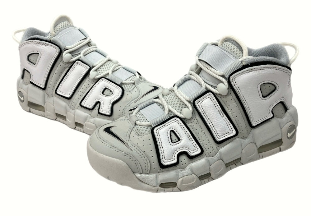 ナイキ NIKE 22年製 AIR MORE UPTEMPO '96 PHOTON DUST エア モア アップテンポ フォトンダスト 白 灰色  FB3021-001 レディース靴 スニーカー グレー 24cm 104-shoes481 | 古着通販のドンドンサガール