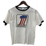 【曜日割引対象外】 チャンピオン Champion 70’s HARLEY DAVIDSON NO.1 リンガーTee Tシャツ ホワイト Mサイズ 201MT-3605 VB