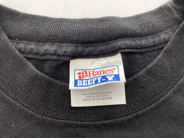 ヴィンテージ VINTAGE ITEM 00's Hanes Broadway musical ブロードウェイ ミュージカル オペラ座の怪人 ライオンキング 美女と野獣 黒 Tシャツ プリント ブラック 104MT-341