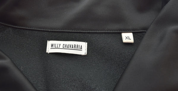 ウィリーチャバリア WILLY CHAVARRIA MONSTER PUFFER TRACK JACKET コーチジャケット ジャケット ブラック LLサイズ 103MT-3488