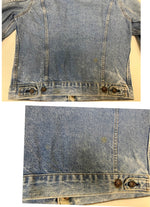 リーバイス Levi's 80's〜90's 71506-0214 ボタン裏715刻印 made in USA アメリカ製 vintage ヴィンテージ Gジャン ロング丈 デニム  42L ジャケット ブルー Lサイズ 101MT-3695