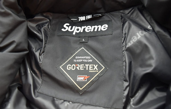 シュプリーム SUPREME 22AW GORE-TEX 700fill DOWN PARKA ダウンジャケット 黒 ジャケット ブラック Lサイズ 103MT-1986