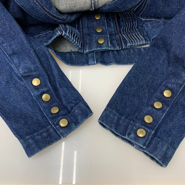 ピンクハウス PINK HOUSE デニムジャケット セーラーカラー ジャケット ブルー 201LT-431