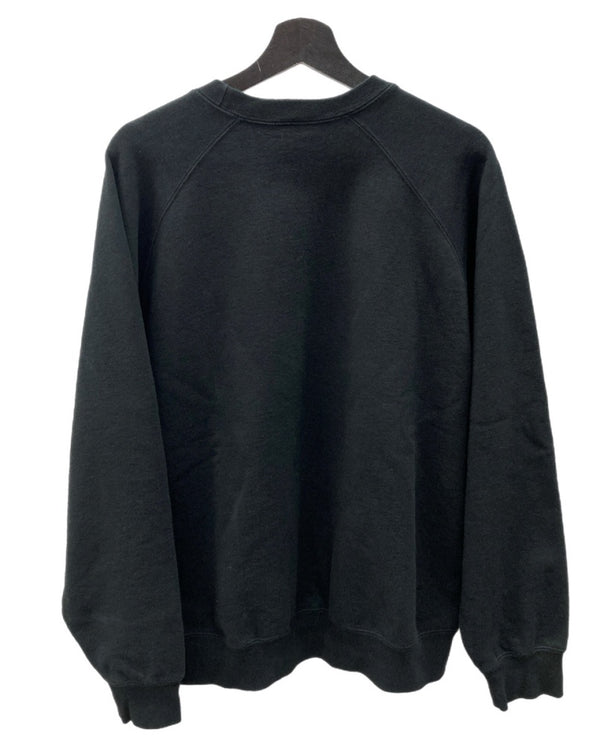 シュプリーム SUPREME 24SS Small Box Raglan Crewneck スモール ボックスロゴ ラグラン スウェット 黒 スウェット ロゴ ブラック Lサイズ 104MT-1718