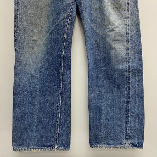 【曜日割引対象外】 ヴィンテージ vintage 50's リーバイス Levi's 501XX 革パッチ デニム ブルー W35サイズ 201MB-845 VB