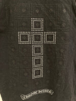 クロムハーツ CHROME HEARTS タンクトップ 黒 ロゴ ノースリーブ ブラック Lサイズ 101MT-3430