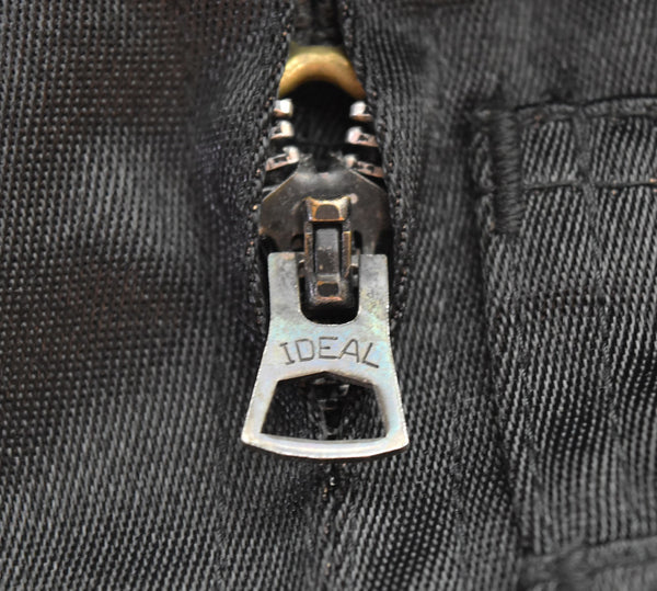 US US古着 80s CWU-55P Titan cloth Made in USA 80's タイタンクロス USA製 SCOVILLジッパー IDEALジッパー MIL-J84573 ジャケット ブラック Sサイズ 103MT-2990