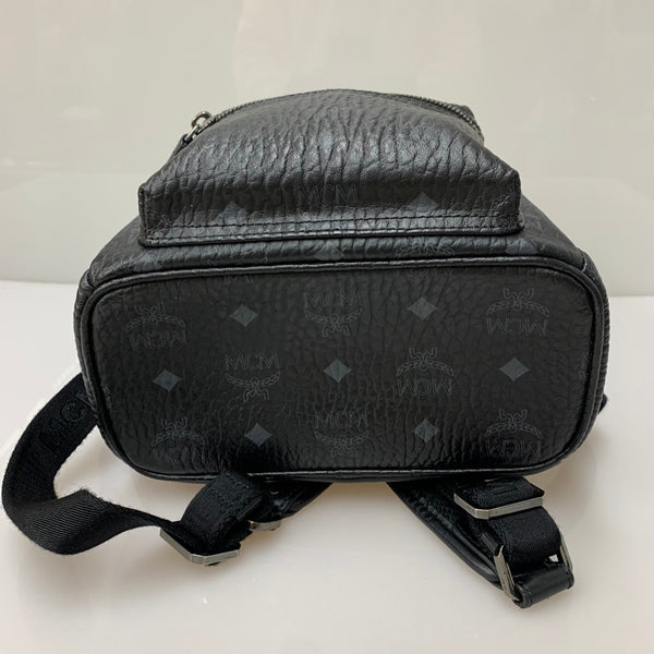 エムシーエム MCM スターク ミニリュック ヴィセトス柄 バッグ レディースバッグ バックパック・リュック ブラック Sサイズ 201goods-791