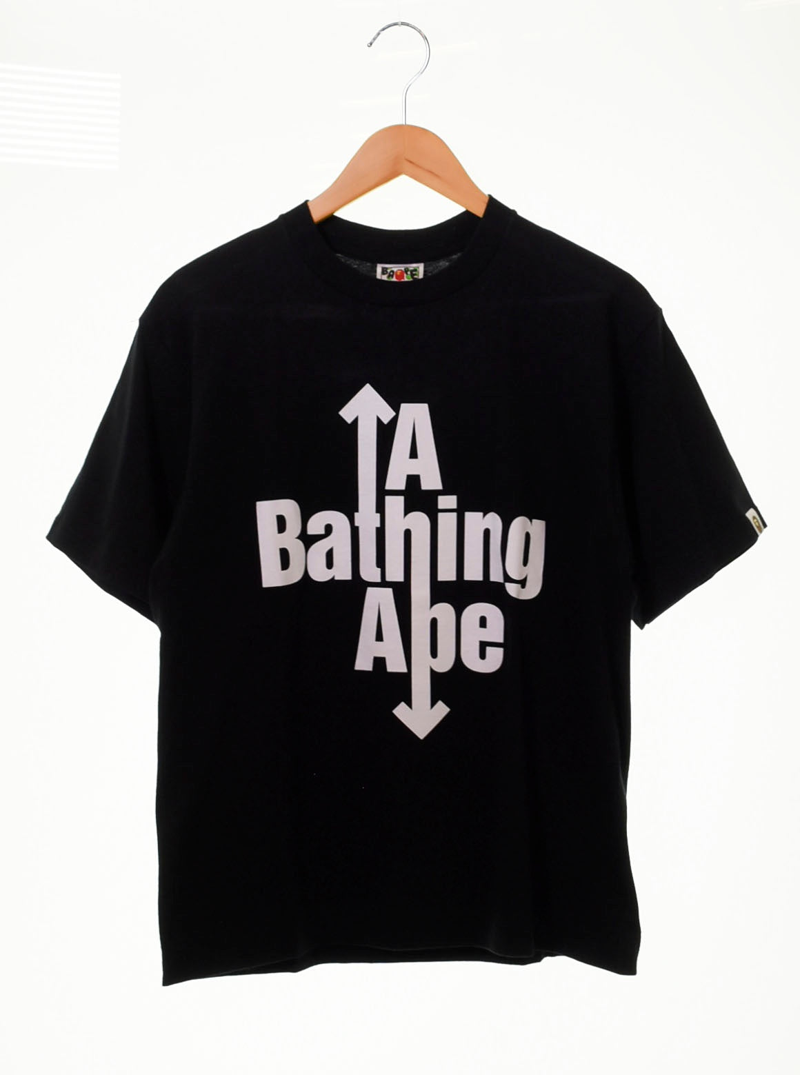 ア ベイシング エイプ A BATHING APE UNION JACK Tee s/s ユニオン ジャック Tシャツ ロゴ ブラック Mサイズ  103MT-571 | 古着通販のドンドンサガール