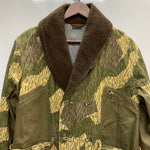 【曜日割引対象外】 キャピタル KAPITAL キャピタル レイン リングコート カモフラ ジャケット グリーン Lサイズ 201MT-4308 VB