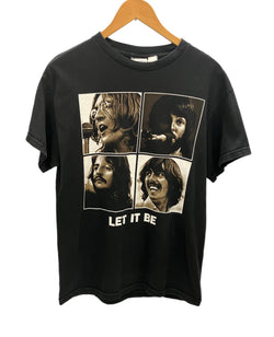 バンドTシャツ BAND-T 90s~00s 90's 00's THE BEATLES ビートルズ LET IT BE Tシャツ プリント ブラック Mサイズ 101MT-2480 0s~00s 90's 00's THE BEATLES ビートルズ LET IT BE Tシャツ プリント ブラック Mサイズ 101MT-2480