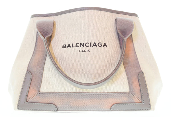 バレンシアガ  BALENCIAGA  カバス S トートバッグ ハンドバッグ キャンバス ベージュ バッグ レディースバッグ トートバッグ ベージュ 103B-42